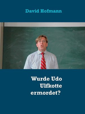 cover image of Wurde Udo Ulfkotte ermordet?